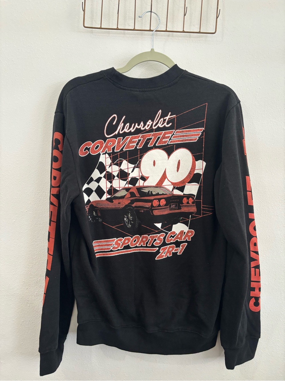 Chemistry Chevrolet Corvette Black Men Crewneck Tee